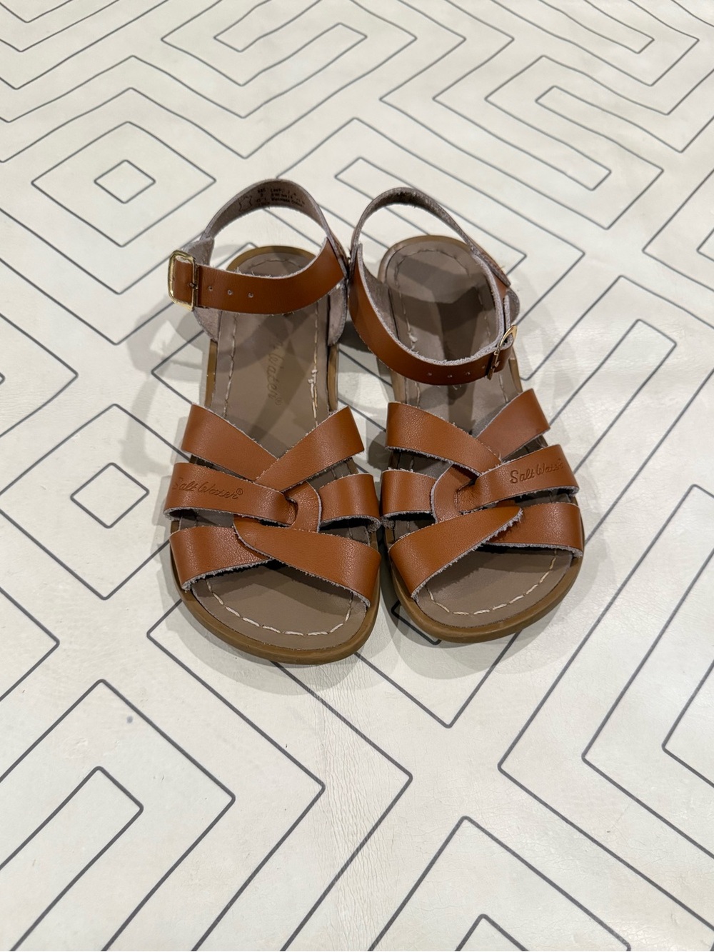 Sun and Sand Brown Strappy Sandals